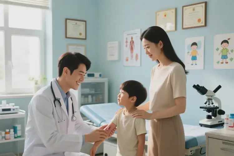 小儿手臂出现湿疹可以治好吗(图2)