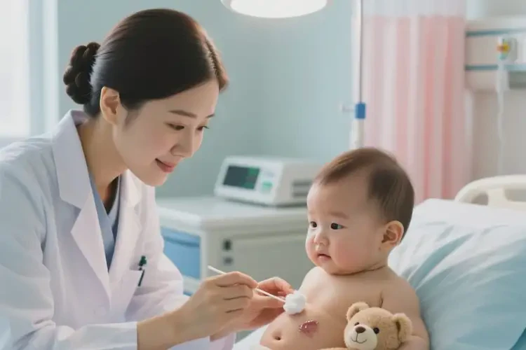 宝宝肚子上长湿疹能治好吗(图3)