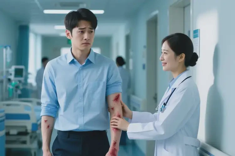 青年人手臂上容易长湿疹可以治好吗(图4)