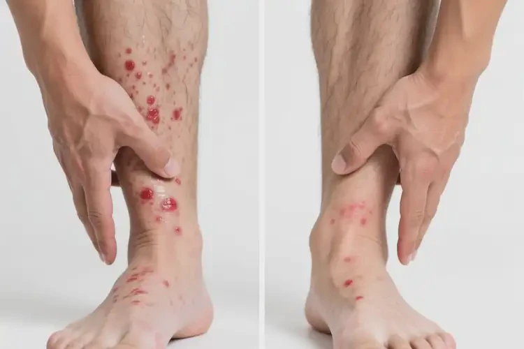 男人四肢起湿疹可以治好吗(图2)