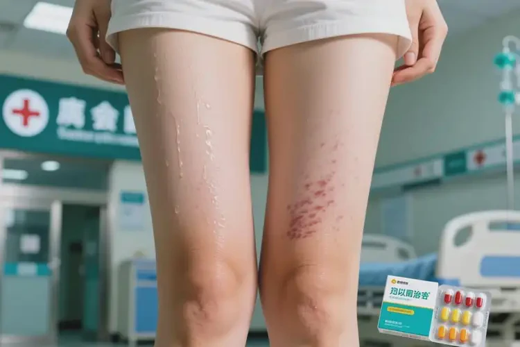 女人大腿偶尔长湿疹可以治好吗(图1)