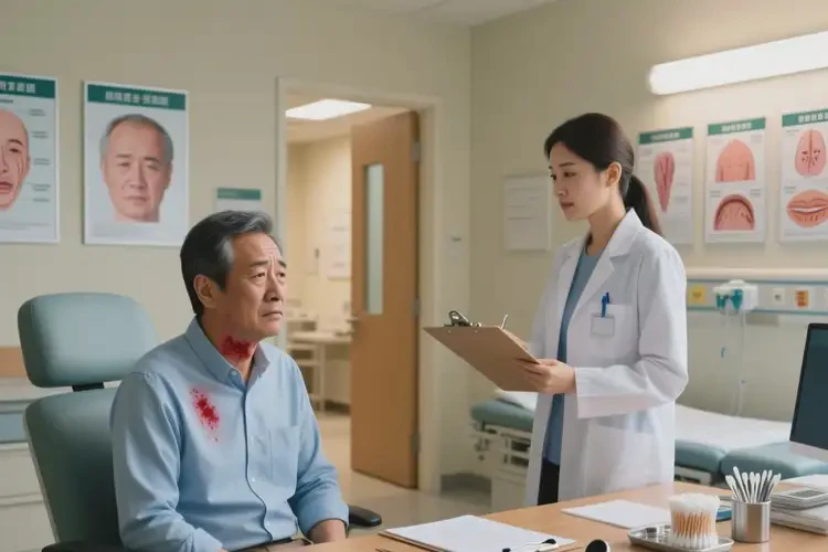 男性脖子上偶尔长湿疹可以治好吗(图3)