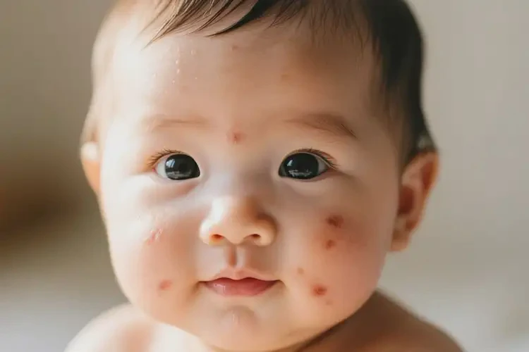 宝宝脸上偶尔长湿疹能治好吗(图4)