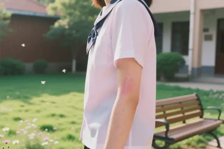 大学生手臂偶尔长湿疹不管它会自己自愈吗(图2)