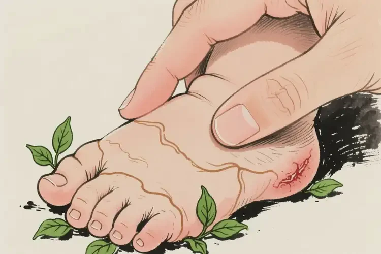 宝宝脚上偶尔起湿疹能治好吗(图1)