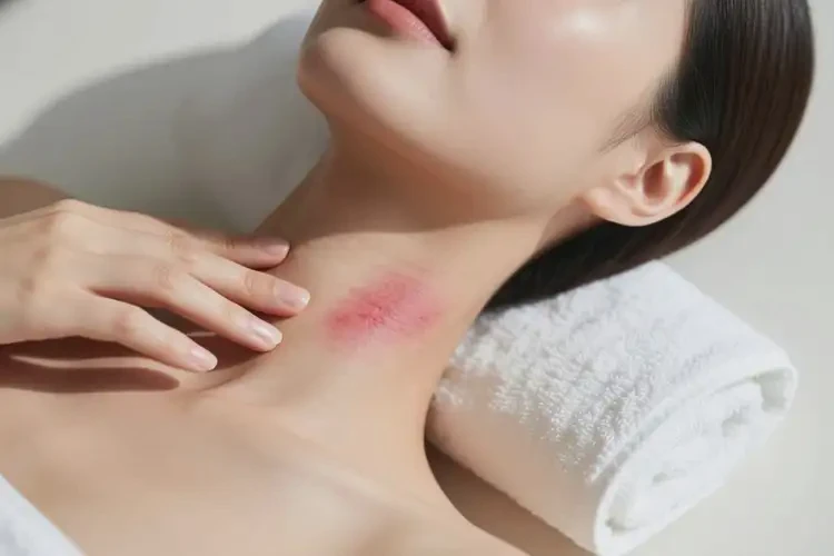 女性脖子上容易长湿疹可以治好吗(图2)