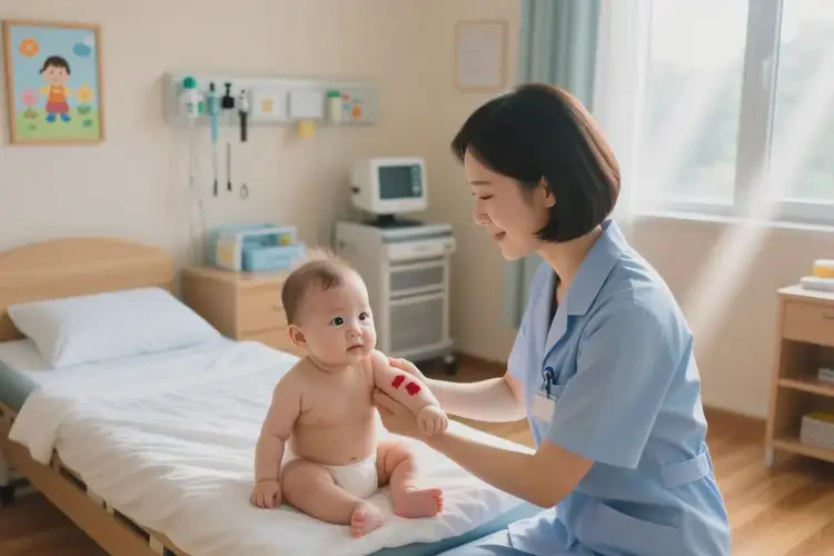 婴儿肚子偶尔长湿疹能治好吗(图2)