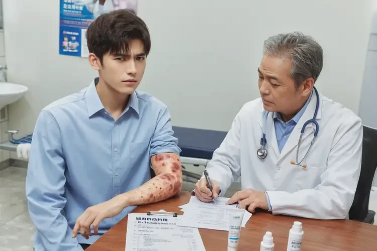 青年人身上偶尔起湿疹可以治好吗(图3)