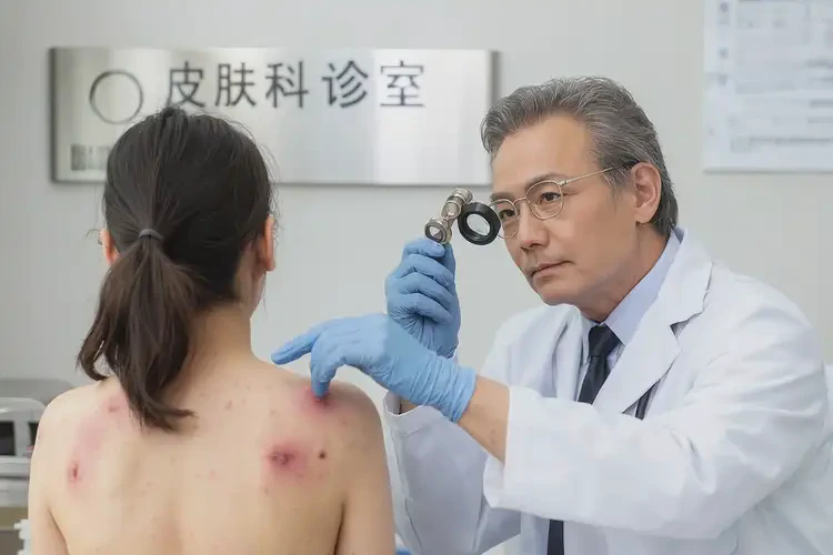 女人脖子上长湿疹可以治好吗(图3)