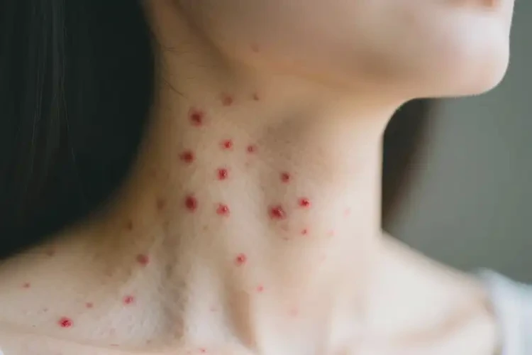 女人脖子上容易长湿疹可以治好吗(图3)