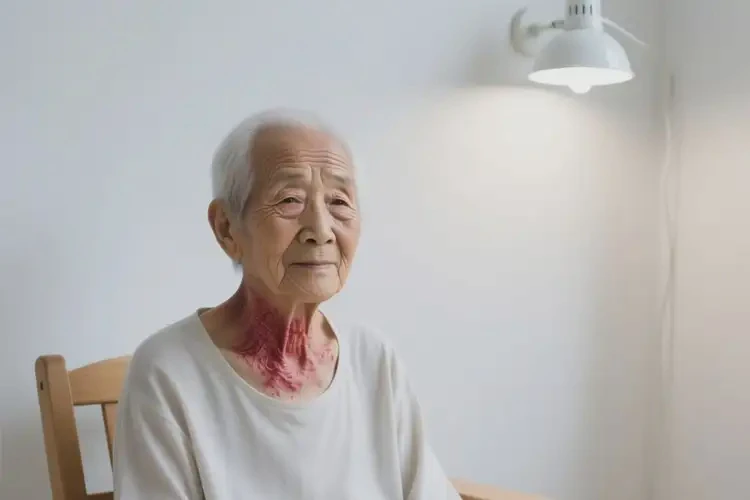 高龄老人脖子长湿疹可不可以彻底自愈(图4)
