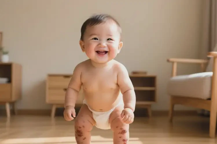 幼儿四肢经常长湿疹可不可以彻底自愈(图2)