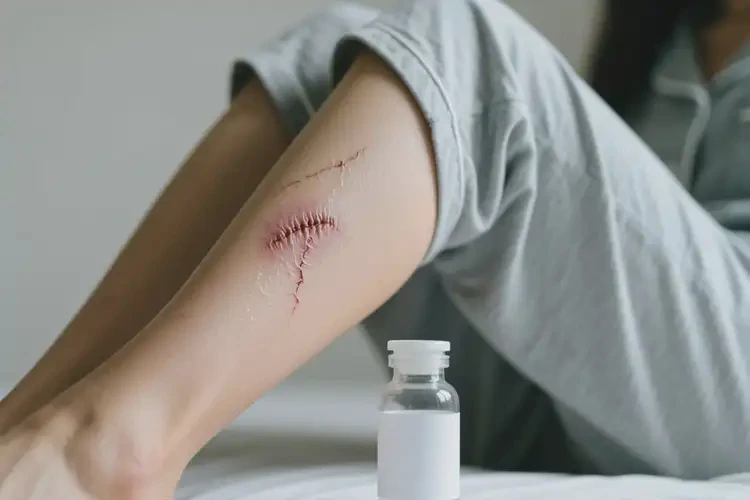 女人大腿出湿疹可以治好吗(图3)