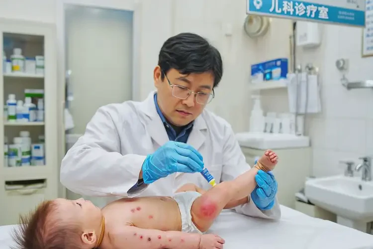 婴幼儿大腿上偶尔起湿疹能治好吗(图3)