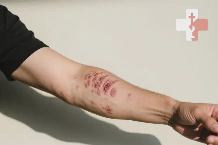 男性身上偶尔长湿疹可以治好吗(图2)