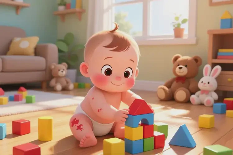 幼儿大腿上出湿疹能彻底自愈吗(图3)