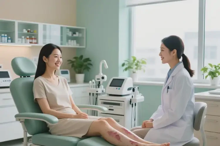 女人小腿有湿疹可以治好吗(图2)