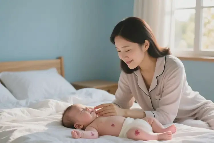 婴儿手臂上偶尔起湿疹能治好吗(图4)