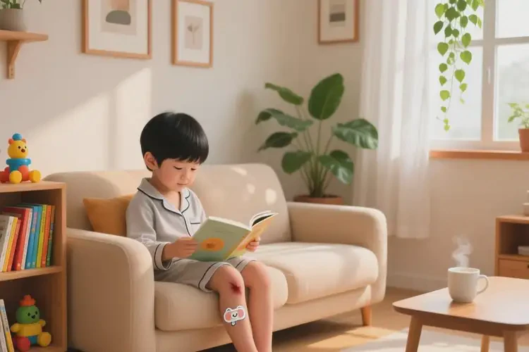 小学生大腿经常起湿疹不管它会自己痊愈吗(图1)