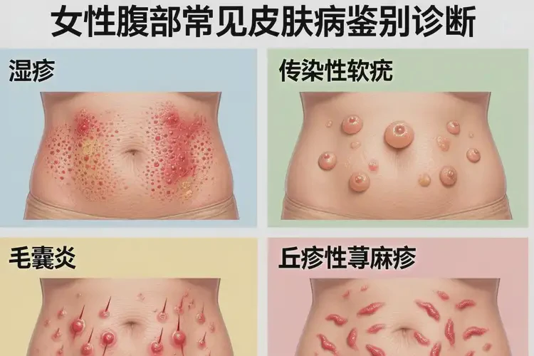 女性肚子上长湿疹能治好吗(图1)