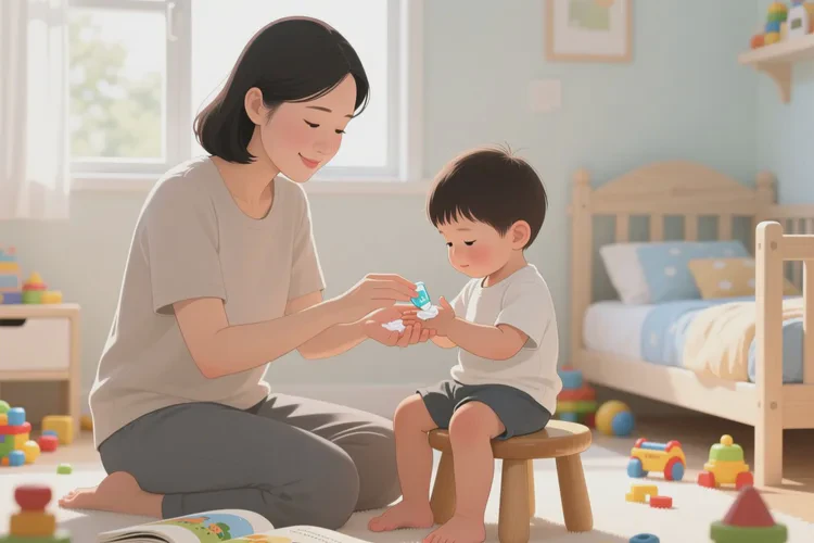 小儿手上出湿疹可以治愈吗(图1)