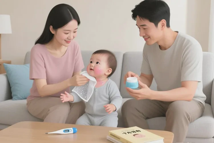 小孩脖子出现湿疹可以治愈吗(图4)