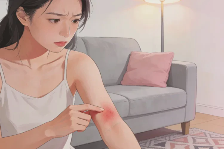 女人手臂起湿疹能靠自己自愈吗(图1)