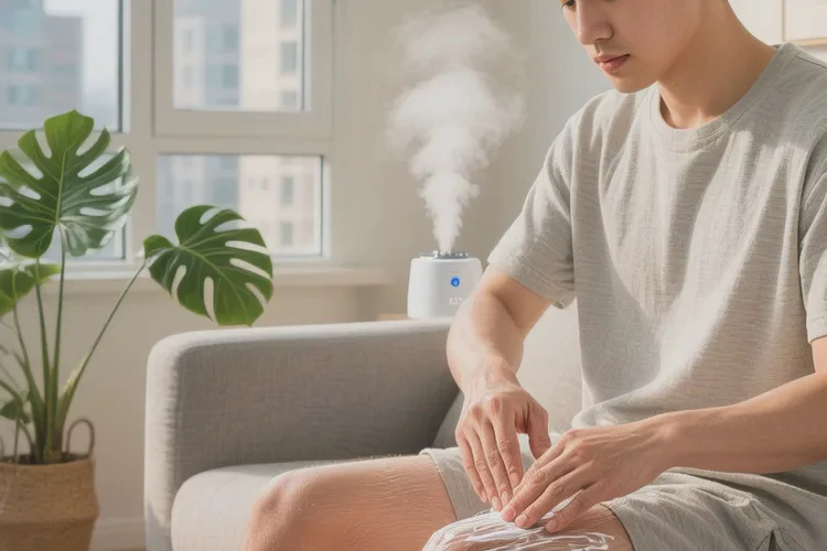 男生四肢长湿疹可以治愈吗(图1)