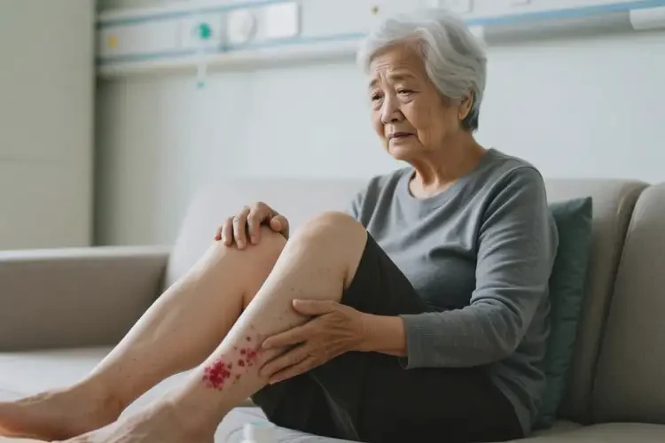 老年人小腿上经常起湿疹能治好吗(图3)