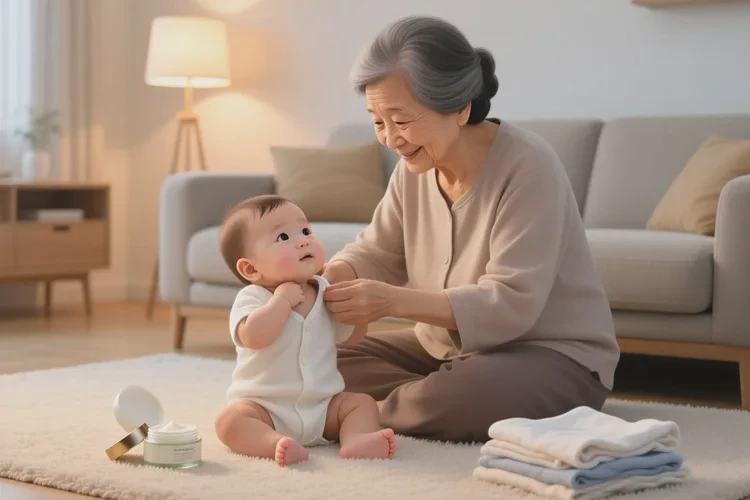 宝宝脖子长湿疹可以治愈吗(图3)