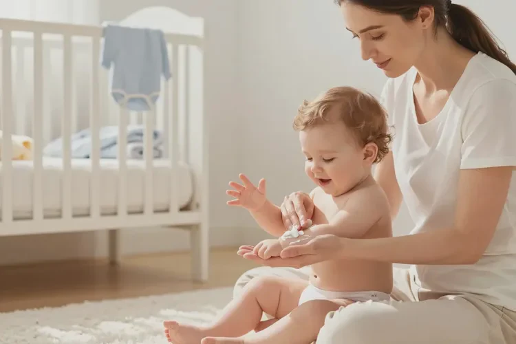 婴儿手臂上容易起湿疹可以治愈吗(图4)