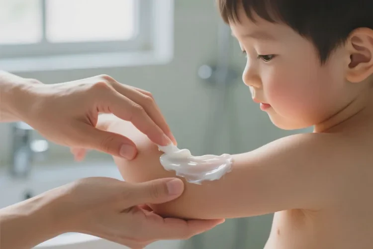 宝宝手臂起湿疹可以治愈吗(图2)