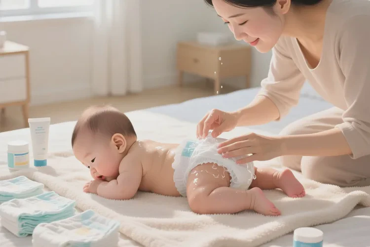 孩子屁股出湿疹可以治愈吗(图2)