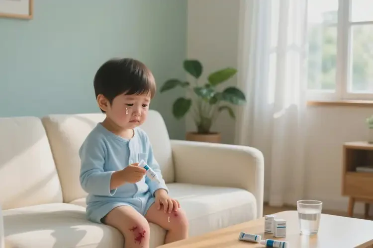 儿童大腿有湿疹能治好吗(图3)