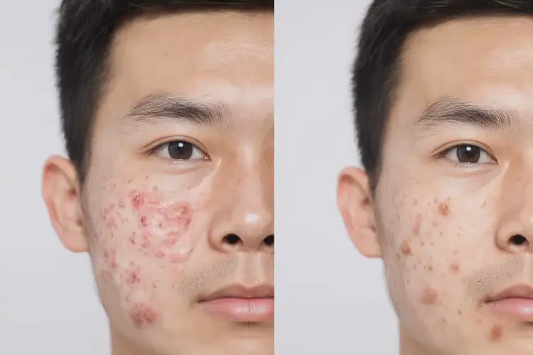 青年人面部容易长湿疹可以彻底自愈吗(图4)