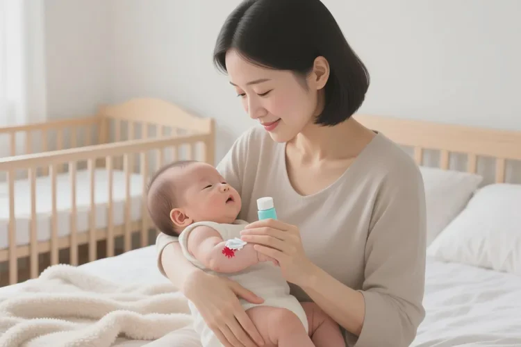 婴儿手臂出湿疹可以治愈吗(图1)