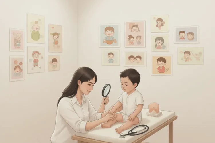 小孩大腿容易起湿疹可以治愈吗(图2)