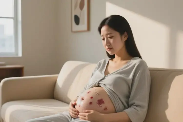 哺乳期妈妈肚子起湿疹能不能彻底自愈(图3)