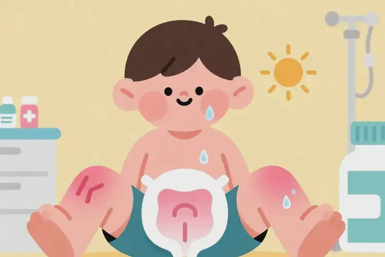 小孩肛周容易起湿疹能治好吗(图1)