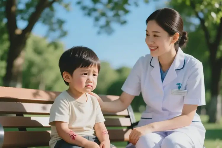 少儿手上偶尔长湿疹能治好吗(图1)