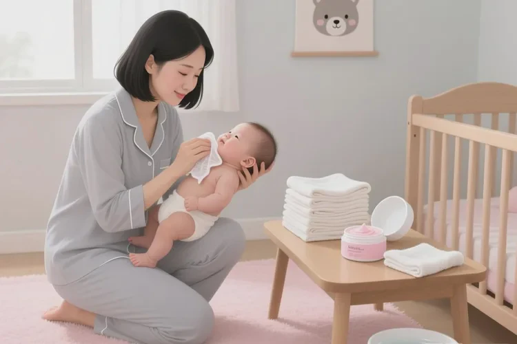 宝宝脖子偶尔长湿疹可以治愈吗(图1)