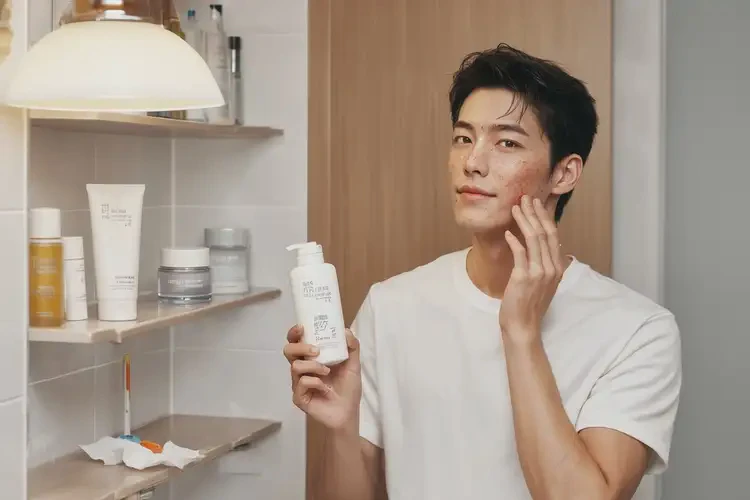 青年人面部容易长湿疹可以彻底自愈吗(图1)