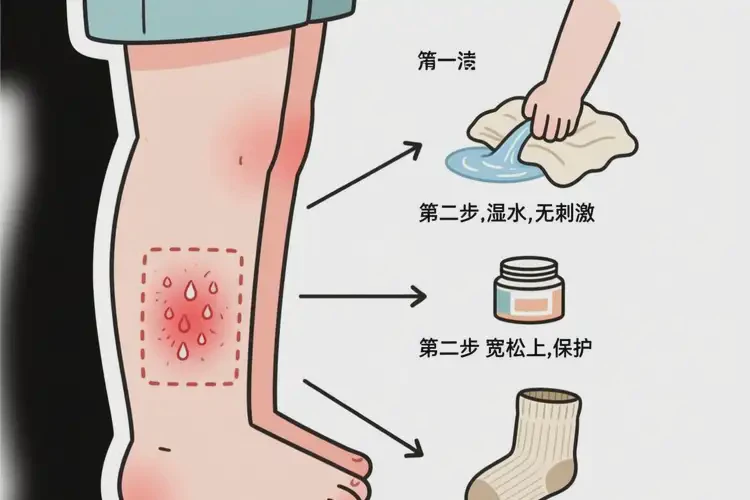 小孩小腿经常起湿疹能治好吗(图1)