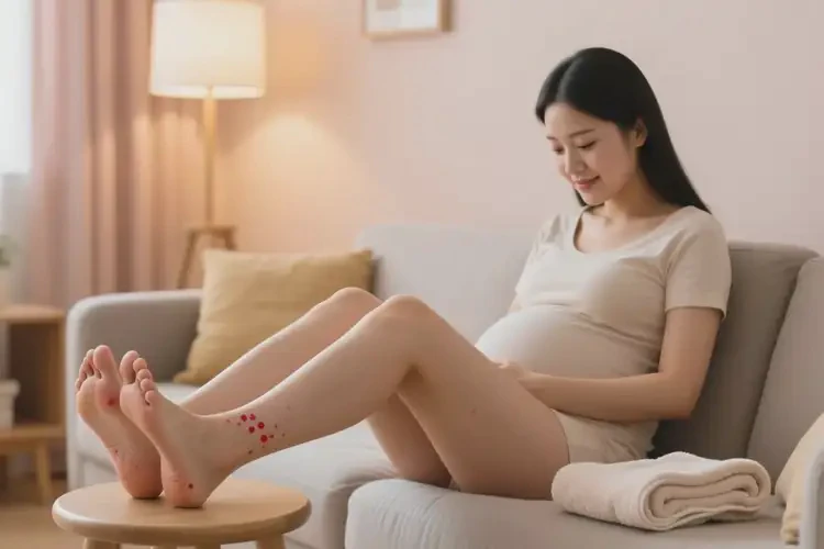 产妇脚上起湿疹能治好吗(图2)