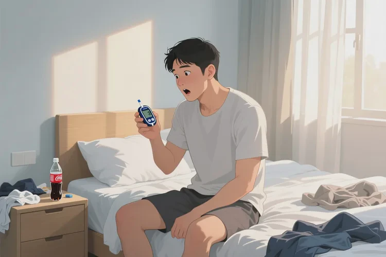 28岁早上空腹血糖14点2是怎么回事(图1)