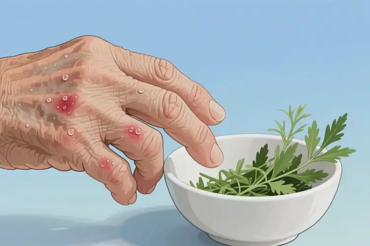 老人手上有湿疹能治好吗(图1)