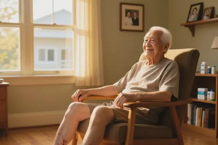 老人小腿容易长湿疹能治好吗(图2)