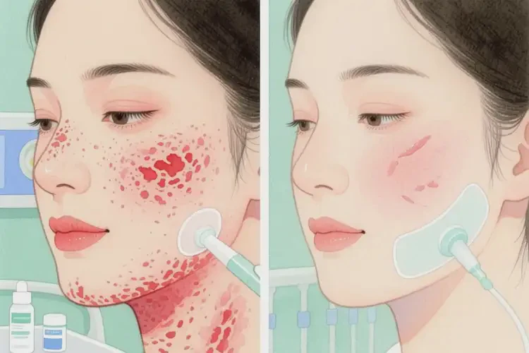 女性脸上容易起湿疹能治好吗(图1)