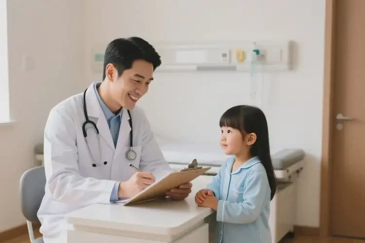 少儿手臂出现湿疹能治好吗(图1)