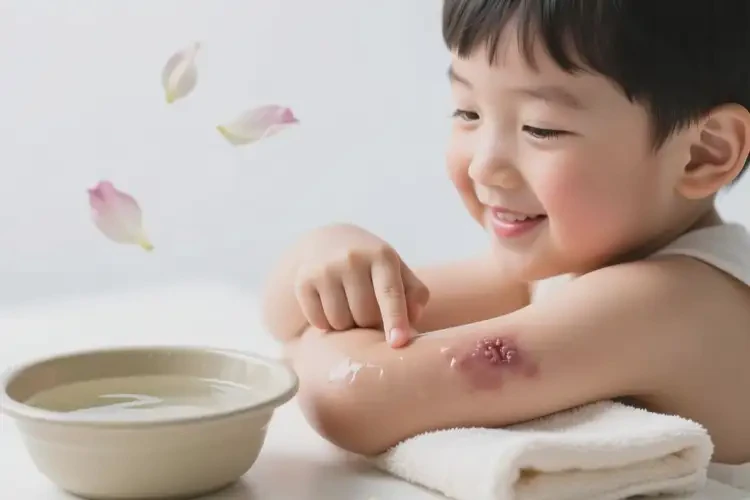 孩子手臂经常起湿疹能治好吗(图1)